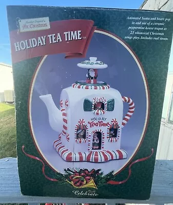 Mr. Christmas Holiday Tea Time Animated Christmas Decoration • $45