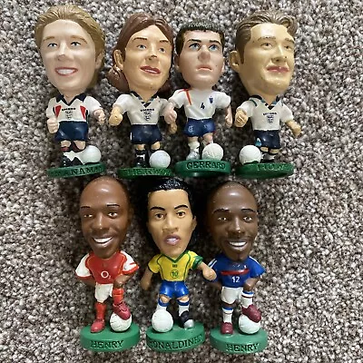 Pro Stars Figures X7 (Microstars) (including Henry Gerrard Ronaldinho) • £9.99