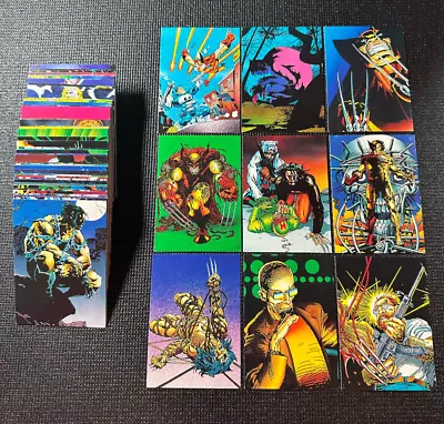 1992 Comic Images - Wolverine From Then Til Now II - 90 Card Complete Set • $24.99