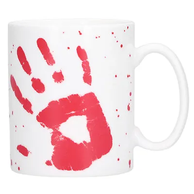 £9.65 • Buy GS Palm Pattern Coffee Mug Thermal Induction Color Changing Cup For Home Office