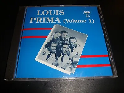 LOUIS PRIMA - Volume 1 1934-35 CD Album JSP CD339  (V) • £6.79