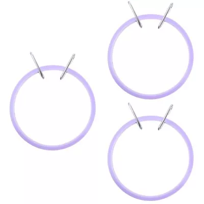  3 Pieces Tension Embroidery Stretch Craft Hoop Accessories Quilting • £13.95