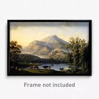 Jakob Philipp Hackert - Veduta D’Itri (Landscape With A View Of Itri) Print Art • $24.99