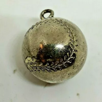 Vintage  Silver Baseball Charm • $19.99