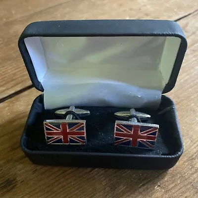 Union Jack Cufflinks (brand New) • £5