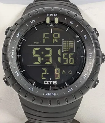 O.T.S. Sport Watch- Digital Display- T7005G Men's 50 Mm • $15