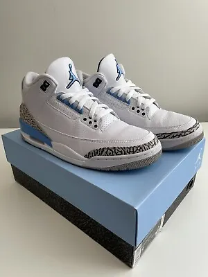 Air Jordan 3 Retro 'UNC' - CT8532 104 - US 11 - Near New Condition Original Box • $550