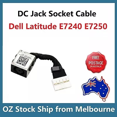 DC Jack Port Socket Cable For Dell Latitude 7240 7250 E7240 E7250 4W9NY 04W9NY • $11