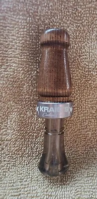 NEW! River's Edge Mallard Duck Hunting Call - Kraigs Custom Calls Ash Oak Finish • $48