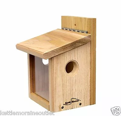 Kettle Moraine Post Mount Bluebird Mealworm Feeder For Live Or Roasted Meaworms • $42