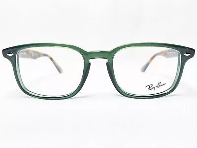 NEW Ray Ban RB5353 5630 Mens Opal Green Rectangle Eyeglasses Frames 50/19~145 • $109.99