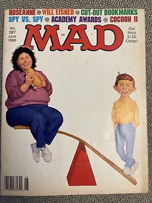 Mad Magazine #287 June 1989 - Roseanne Cover • $15