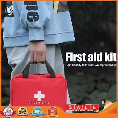 Waterproof Household Emergency Survival Medical Kit Bag For Outdoor Car Travel • £6.80