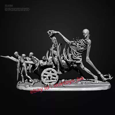 75mmH Hell's Ghost Car Unpainted Resin Model Kit Unassembled Garage Kit TD-6104 • $57.51