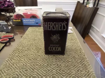 Vintage Hershey's Cocoa Tin 1 Lb.  (1930's)  • $45