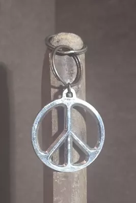 Authentic Vintage Peace Symbol Neck Pendant Woodstock Engraved Bethel NewYork69 • $55.55