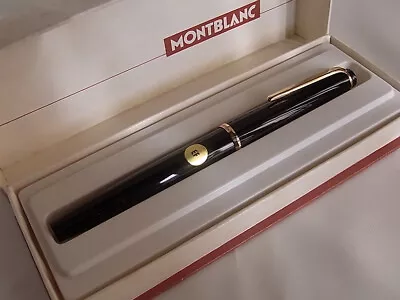 Montblanc 32 Fountain Pen Black 14C EF Wing Nib • $159.99