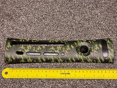 Microsoft Xbox 360 Original Camouflage Camo Console Front Faceplate Fascia Cover • £24.99