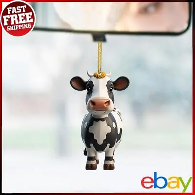 Backpack Keychains Highland Cow Cartoon Keychains Keyring Hanging Pendant ✅ • £2.76