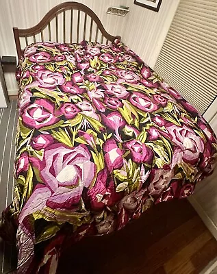 MISSONI X Target Passione Floral Full/Queen Duvet Cover Bedspread Comforter • $89.99