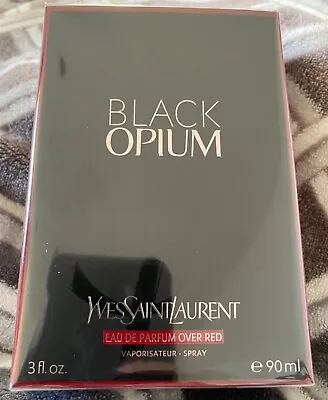 Ysl Black Opium Eau De Parfum Over Red 90ml • £80