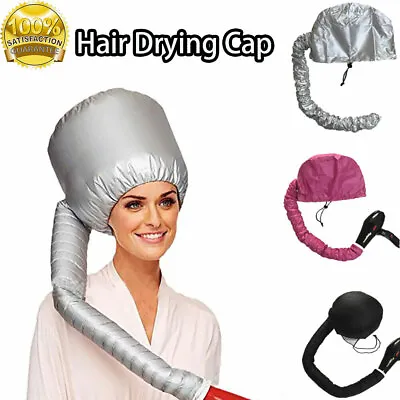 Hair Drying Salon Cap Blow Dryer Bonnet Hood Hat Attachment Hairdressing HOT! • £6.89