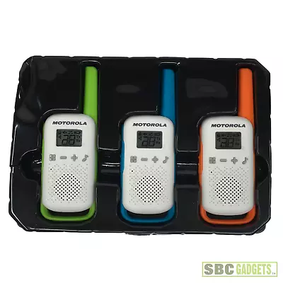 Motorola Talkabout T110TP Radio 16 - Green/Orange/Blue 3 Pack - Read Description • $14.98