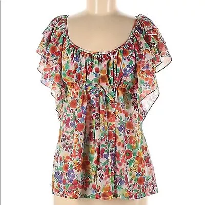 The Garden Collection By H&M Floral Blouse Size 10 • $19.99