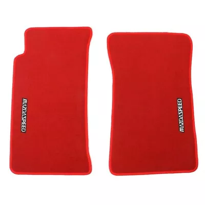 Fits 90-97 Mazda Miata MX-5 Red Nylon Floor Mats Carpet Non-slip 2pcs Set • $55.99