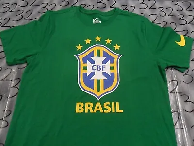 $9.99 • Buy Large. Brasil Nike Brand T Shirt