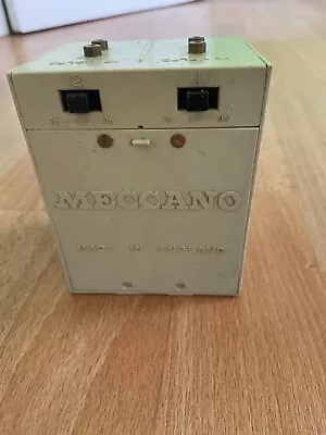 Vintage Meccano Battery Box • £3