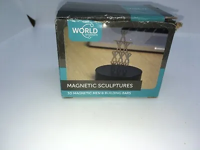 £9.95 • Buy Magnetic Base Desktop Gadget Toy Stress Busting Gift Office Fun Gymnastics Metal