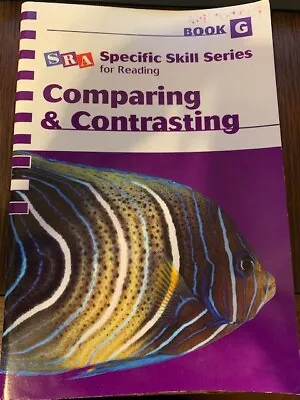 $52.99 • Buy Specific Skill Series For Reading (SRA) Comparing & Contrasting Book G
