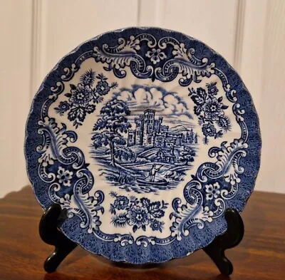 British Anchor OLDE COUNTRY CASTLES  Ironstone Saucer 14cm • £9