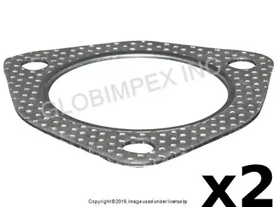 VOLKSWAGEN (1980-1993) Muffler Gasket (2 PCS) JP GROUP DANSK + 1 YEAR WARRANTY • $12.85