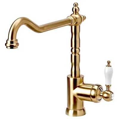 IKEA GLITTRAN Kitchen Mixer Tap 28x25 Cm Brass-colour • £120