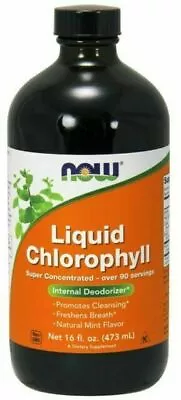 £29.99 • Buy Now Foods Liquid Chlorophyll Mint Flavor 16 - 473ml