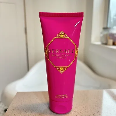 Versace Bright Crystal Absolu Shower Gel 3.4/3.3 Oz For Women New • $29