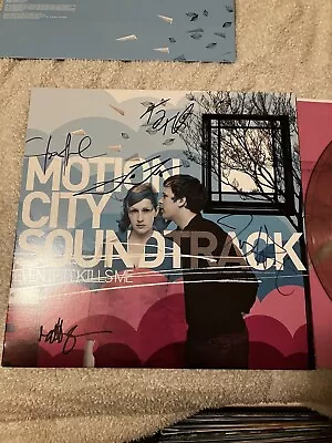 Motion City Soundtrack - SIGNED Even If It Kills Me Vinyl 2LP Record Color • $109.99