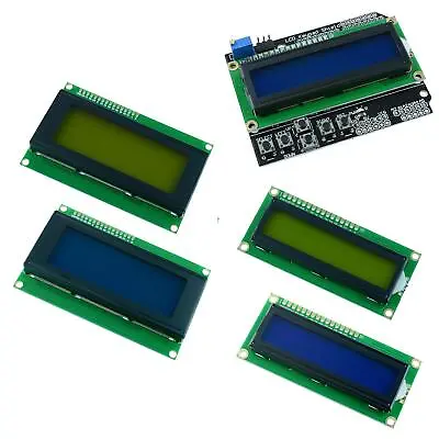 LCD Display Module Green/Yellow Blue 16x2 20x4 1602 2004 Arduino Compatible • £4.99
