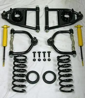 Mustang II Front End Suspension Tubular A Arms + 425 Lb Spring & Gas Shock Kit • $399.95