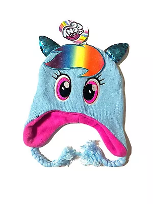 My Little Pony Hat Sparkle Ears Blue/Pink Kids One Size Fits Most • $12