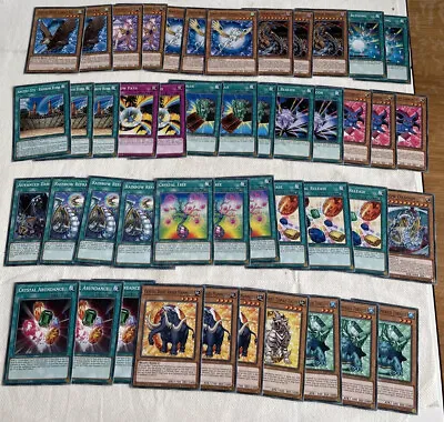 Yugioh Crystal Beast 46 Card Full Playable Deck • £34.99