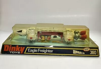 RARE Vintage 1975 Dinky Toys SPACE 1999 Eagle Transporter #360 In Original Box • $550
