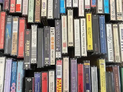 £2.90 • Buy Cassete Tapes - Jazz Pop Rock Country Blues Funk Folk  - 70's 80's 90's