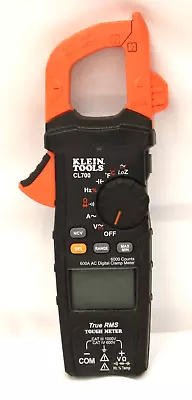 Klein Tools CL700 600 Amp AC True RMS Auto-Ranging Digital Clamp Meter • $0.99