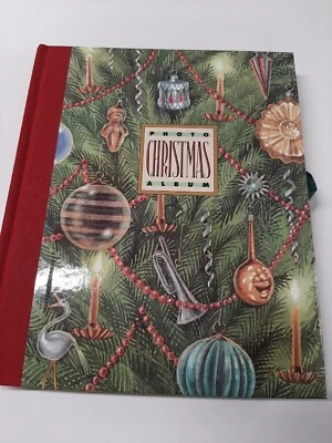 $14.96 • Buy Christmas Photograph Album-Michel Publishing 1996, Holds 20 Photos