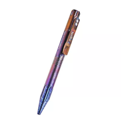 Titanium Ballpoint Pen EDC Pocket Pen Bolt Action Business Office Writing Gift • $40.88