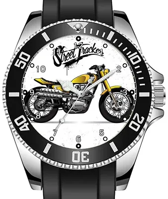 Biker Art Street Tracker Racer Moto Bike Sporty Unique Stylish Wrist Watch • $43.54