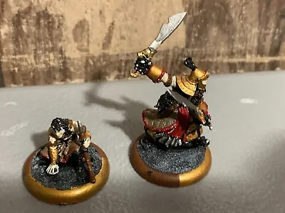 A6479 Warmachine Protectorate Menoth Idrian Skirmisher Chieftan & Guide Miss Wep • $11